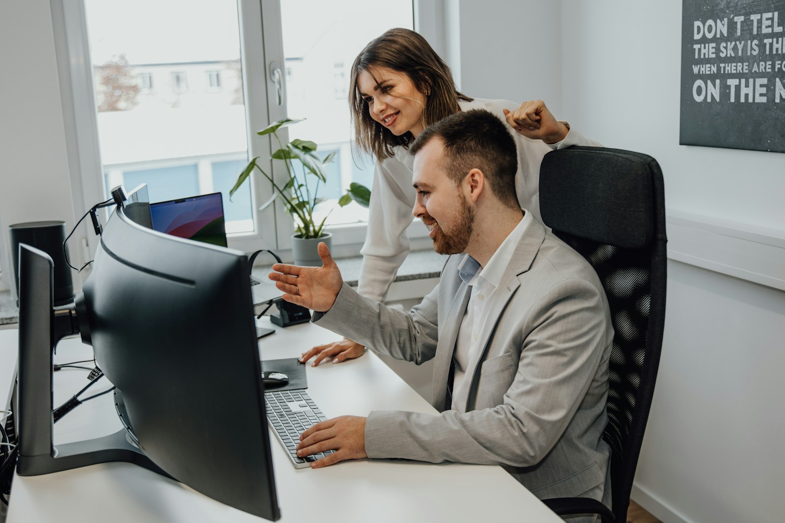 Technology and digital consulting professionals collaborating